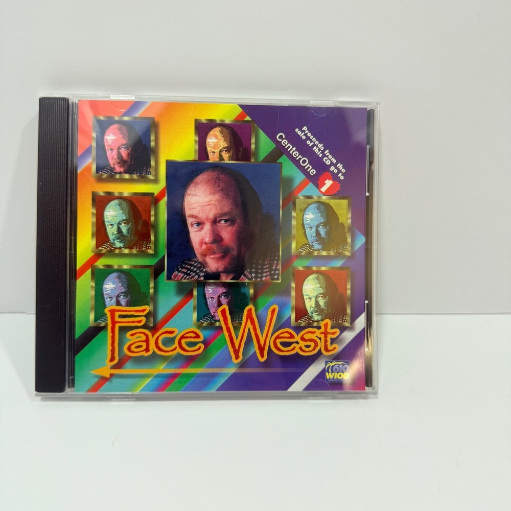 610 WIOD Face West CD Album Unisex OS Multicolor Good Rare Comedy Talk Radio